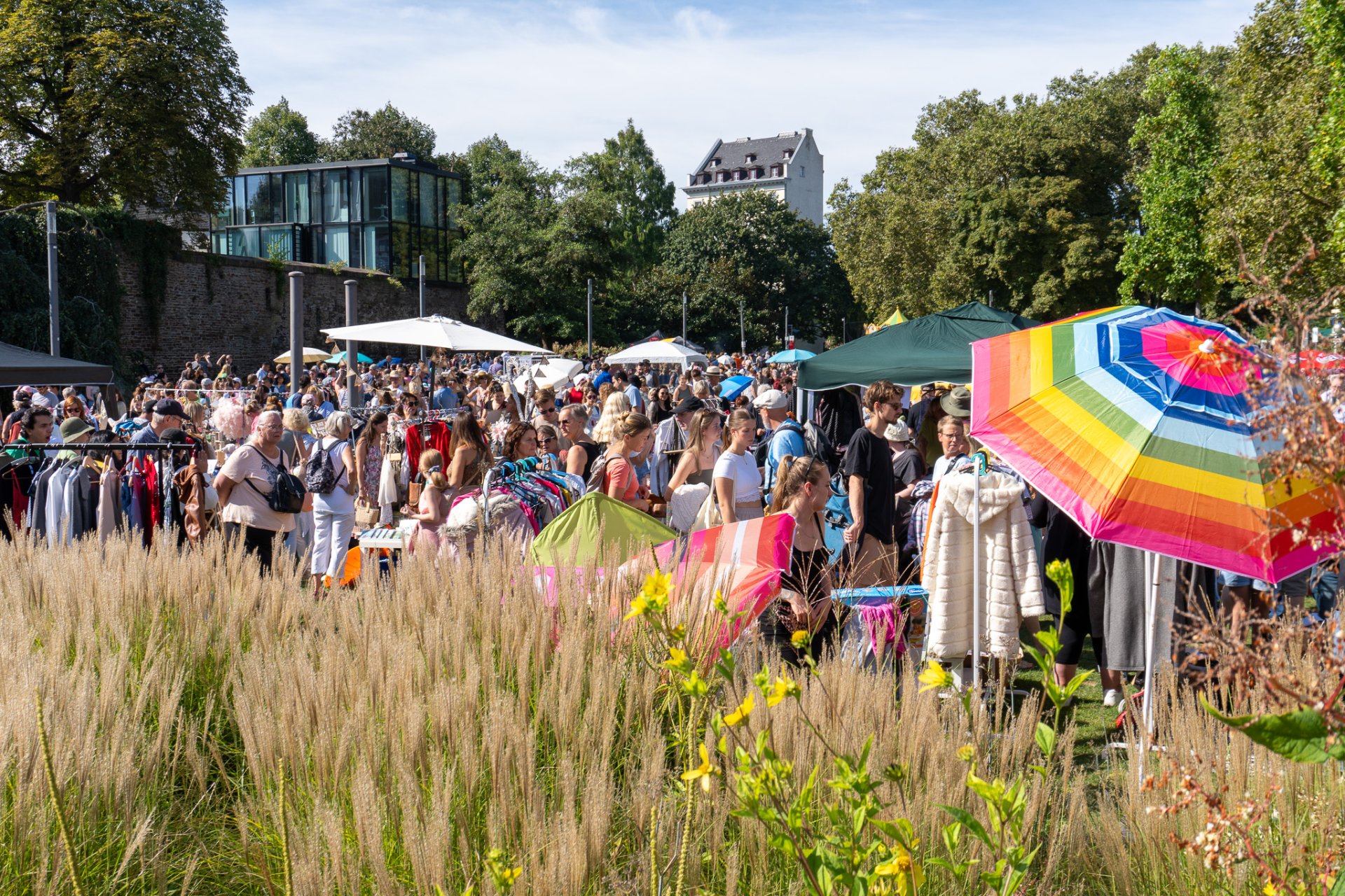 Flohmarkt am Deutschen Eck