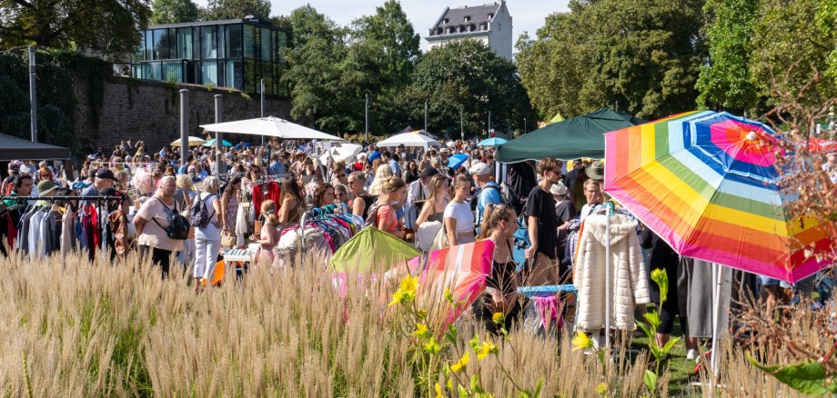 Flohmarkt am Deutschen Eck