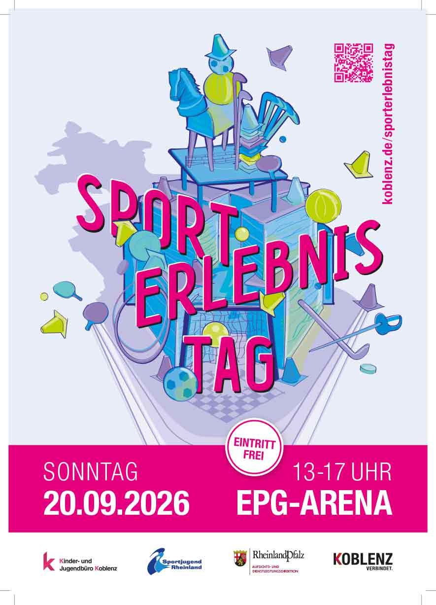 Plakat Sporterlebnistag 20.09.2026, 13 - 17 Uhr, EPG-Arena