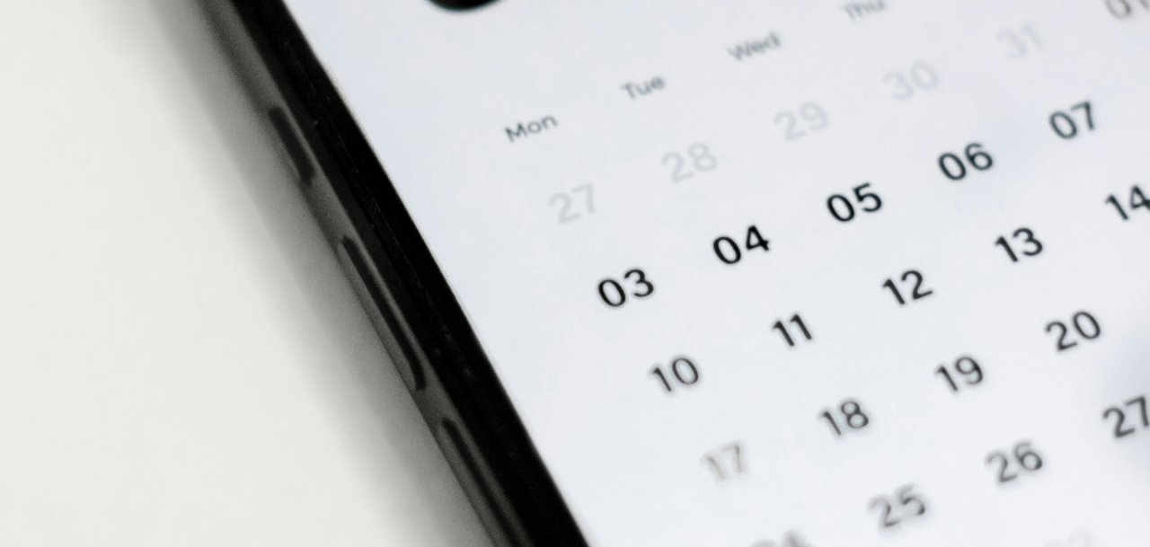 Smartphone-Kalender