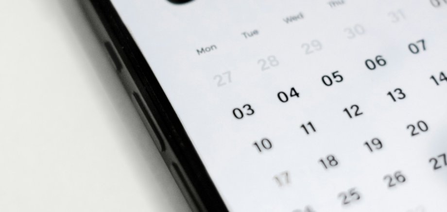 Smartphone-Kalender Smartphone-Kalender
