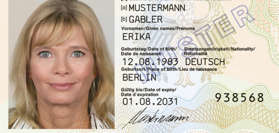 Muster Personalausweis Muster Personalausweis
