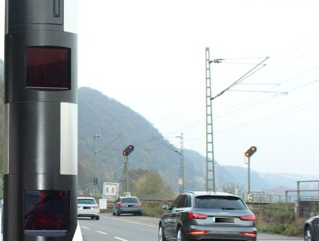 Geschwindigkeitsüberwachung Stolzenfels