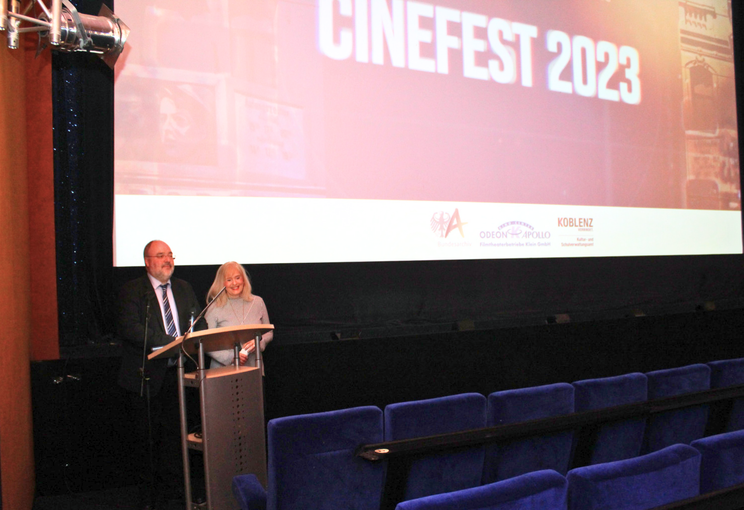 Eröffnung des ersten Koblenzer Cinefests Eröffnung des ersten Koblenzer Cinefests