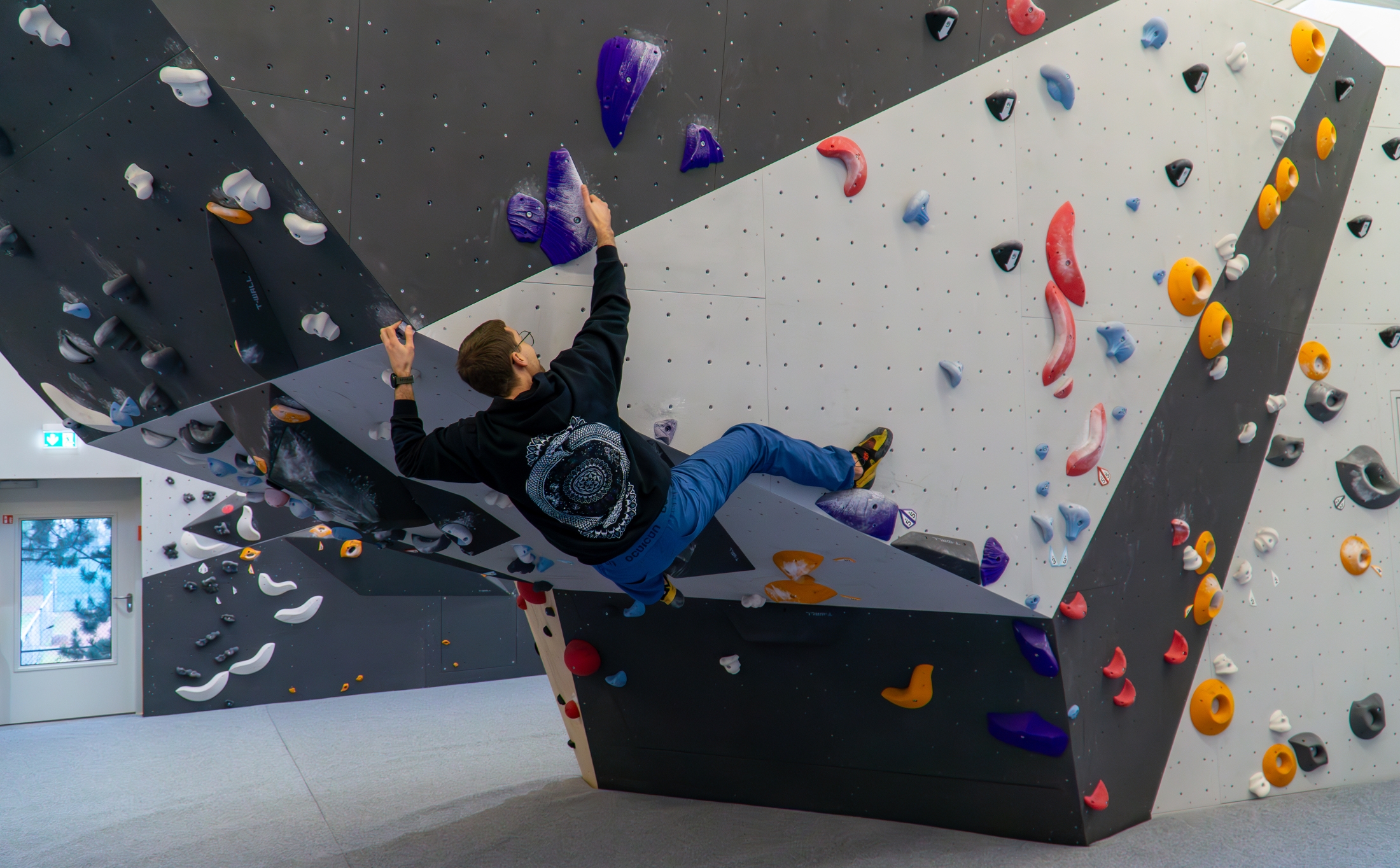 Bouldern im Basecamp Bouldern im Basecamp
