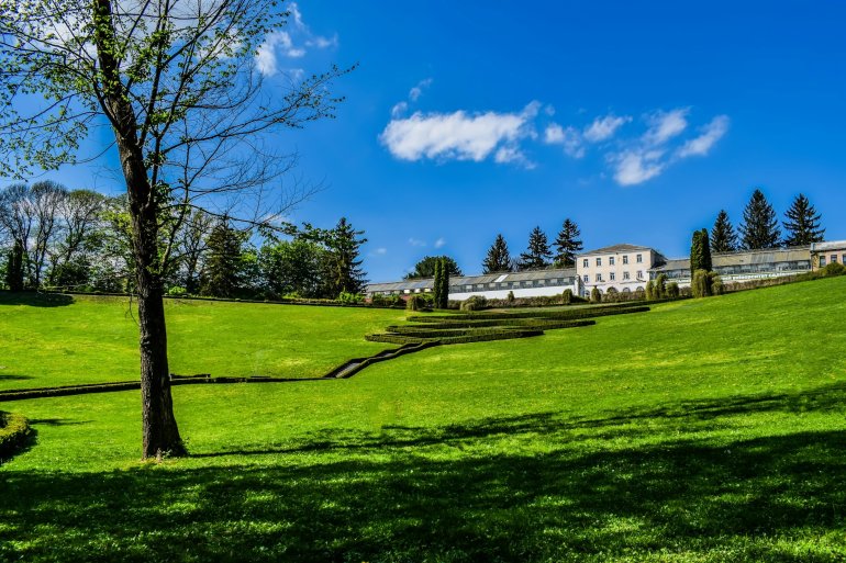 Teil des Sophienparks (Sofijiwka-Park) in Uman