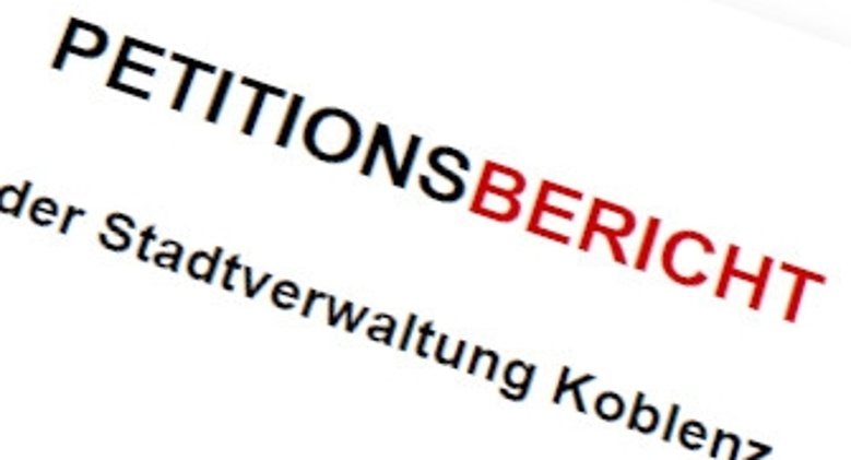 Titelseite Petitionsbericht 2020