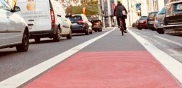 Radfahrstreifen Rizzastraße Radfahrstreifen Rizzastraße