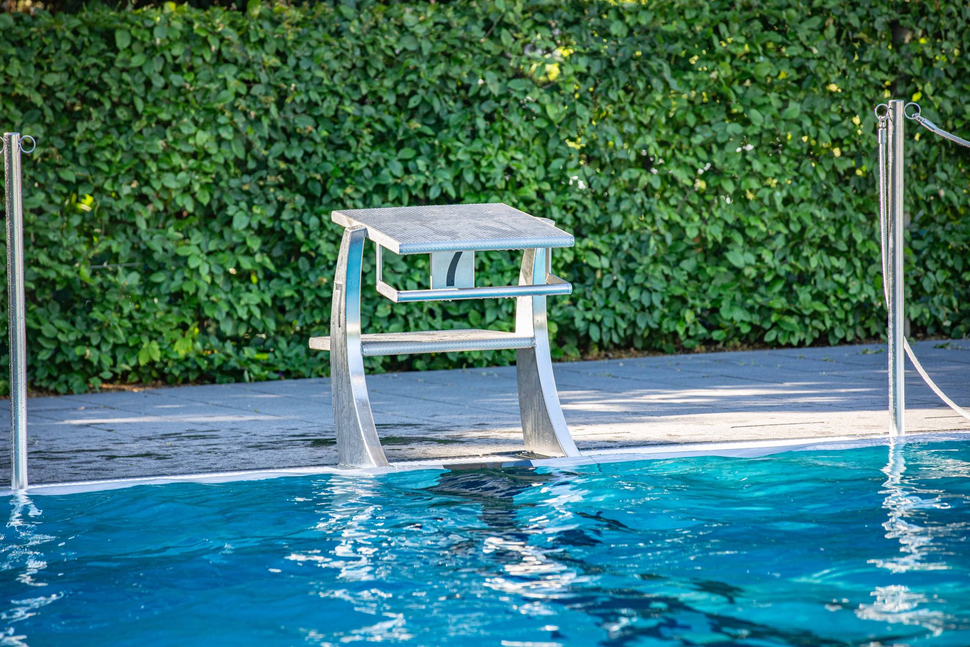 Das Freibad Oberwerth am 24. Juni 2025.