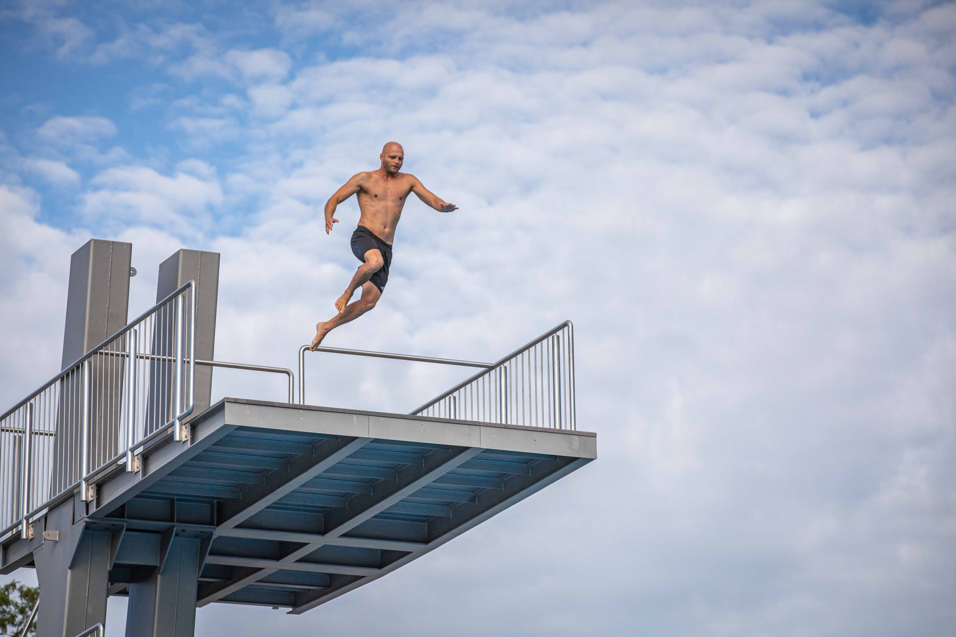 Das Freibad Oberwerth am 24. Juni 2025.