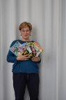 Die Autorin Doris Mendlewitsch präsentiert Bücher