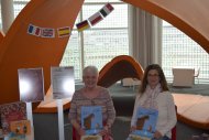 Marie-Theres Schwaab und Mechthild Stumm von Förderverein Lesen und Buch lasen auf französisch und deutsch vor 