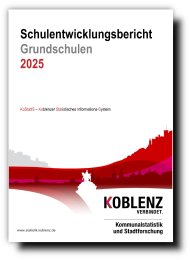 Titelbild Schulentwicklungsbericht 2025 Schuleingangsuntersuchungen