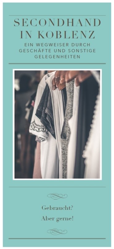 Infos zu Möglichkeiten in Koblenz Secondhand-Mode zu kaufen
