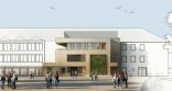 Visualisierung des Erweiterungsbaus der Clemens- Brentano- / Overberg Realschule plus. Visualisierung des Erweiterungsbaus der Clemens- Brentano- / Overberg Realschule plus.