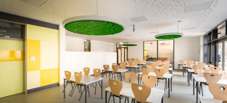 Klassenraum der Freiherr-vom-Stein Grundschule
