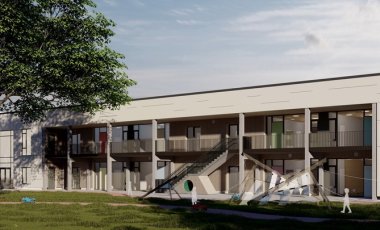 Visualisierung der Kita Goldgrube Visualisierung der Kita Goldgrube