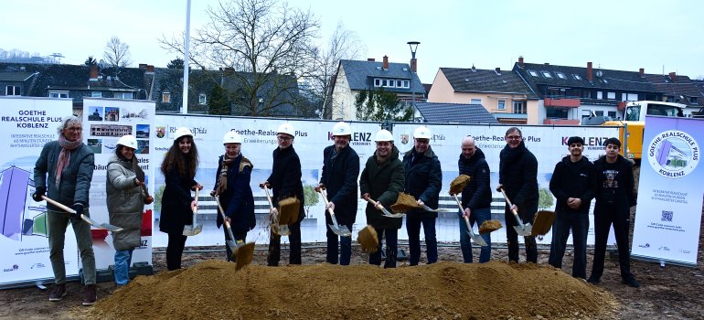 Spatenstich Goethe-Realschule plus Spatenstich Goethe-Realschule plus