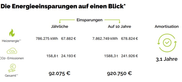 Einsparergebnisse der Grundschulen Einsparergebnisse der Grundschulen