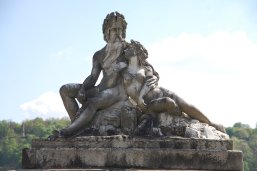 Vater Rhein und Mutter Mosel Skulptur 