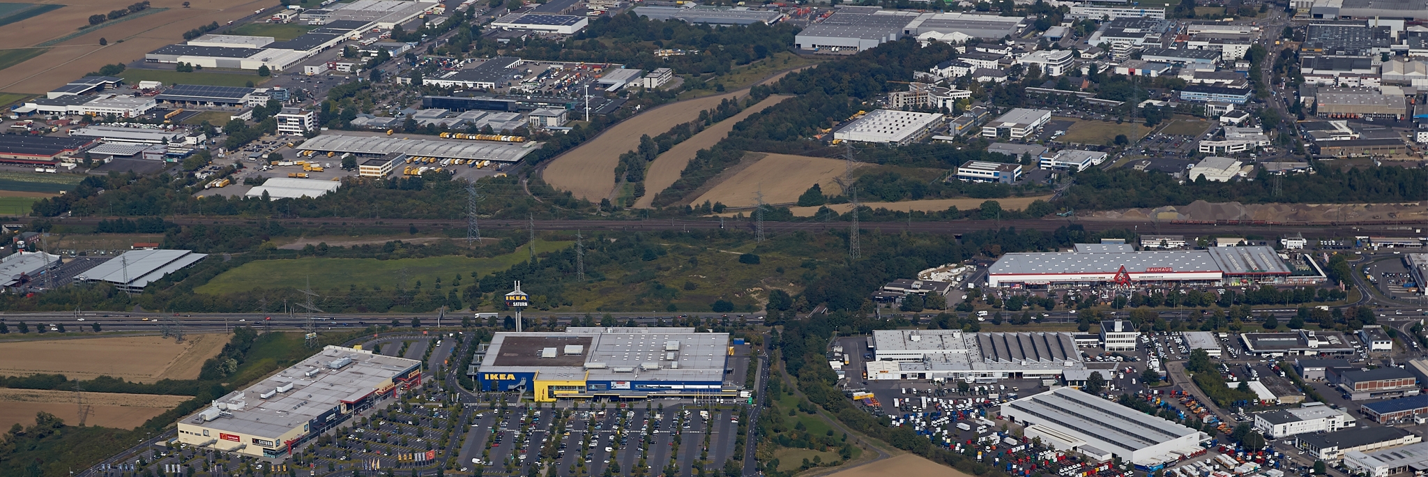 Luftbild Gewerbepark Bubenheim/B9 Luftbild Gewerbepark Bubenheim/B9