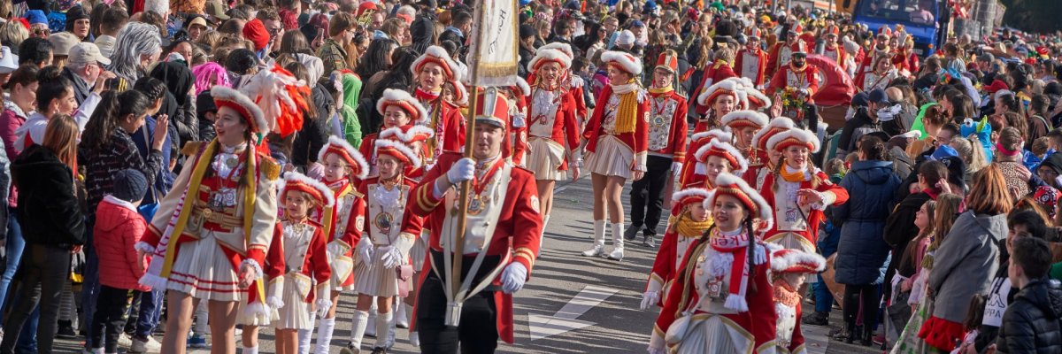 Karnevalszug in Koblenz Mittelrhein-Museum