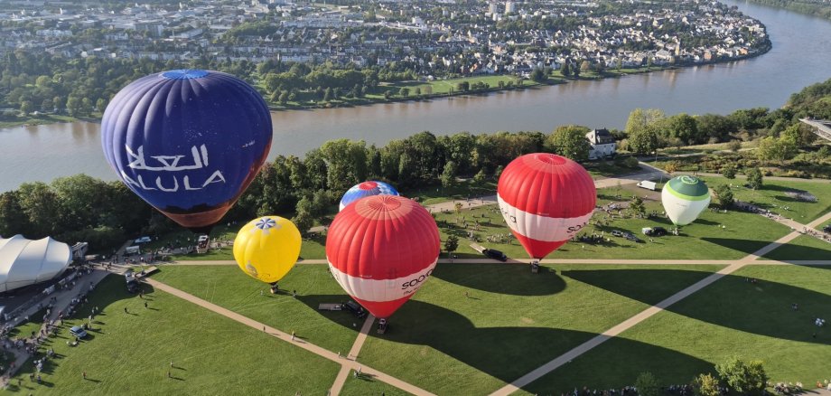Heißluftballons