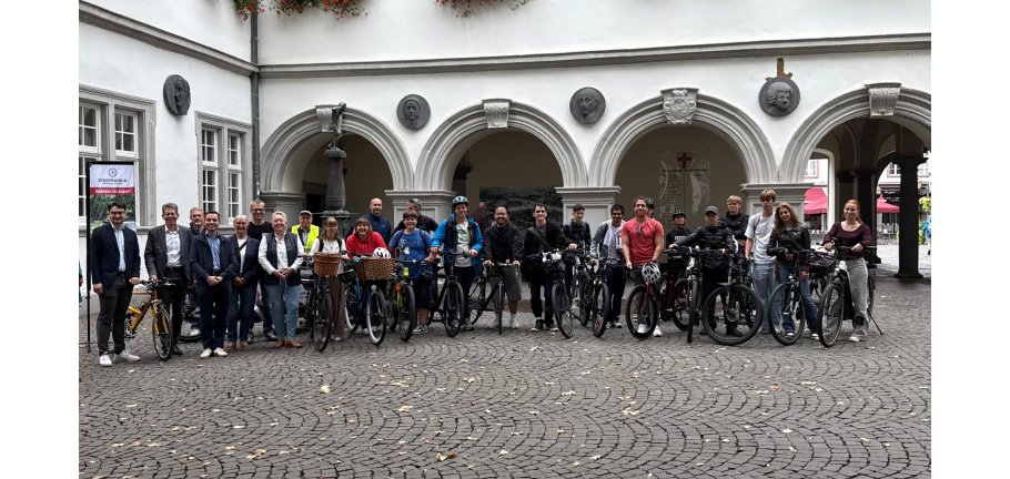 Auftakt zum Stadtradeln 2025 Auftakt zum Stadtradeln 2025