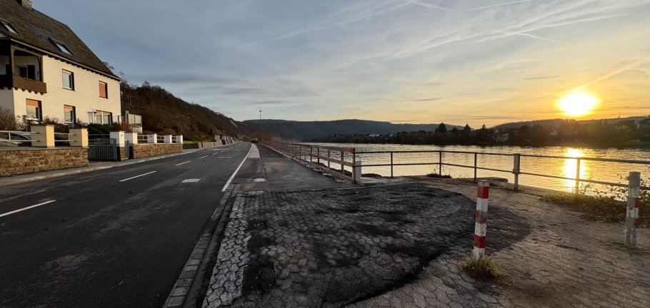 Die Vollsperrung der B49 zwischen den beiden Koblenzer Stadtteilen Moselweiß und Lay kann bald aufgehoben werden. 