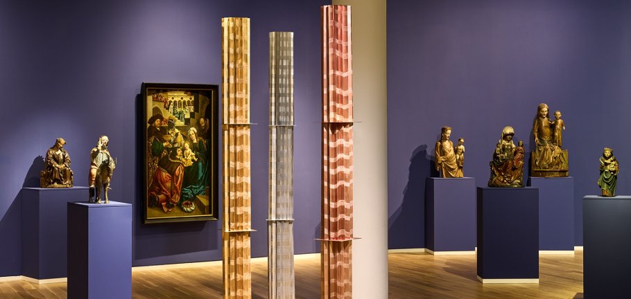 Kyra Spieker, Reden ist Gold, 2024, Ausstellungsansicht 2025 Kyra Spieker, Reden ist Gold, 2024, Ausstellungsansicht 2025