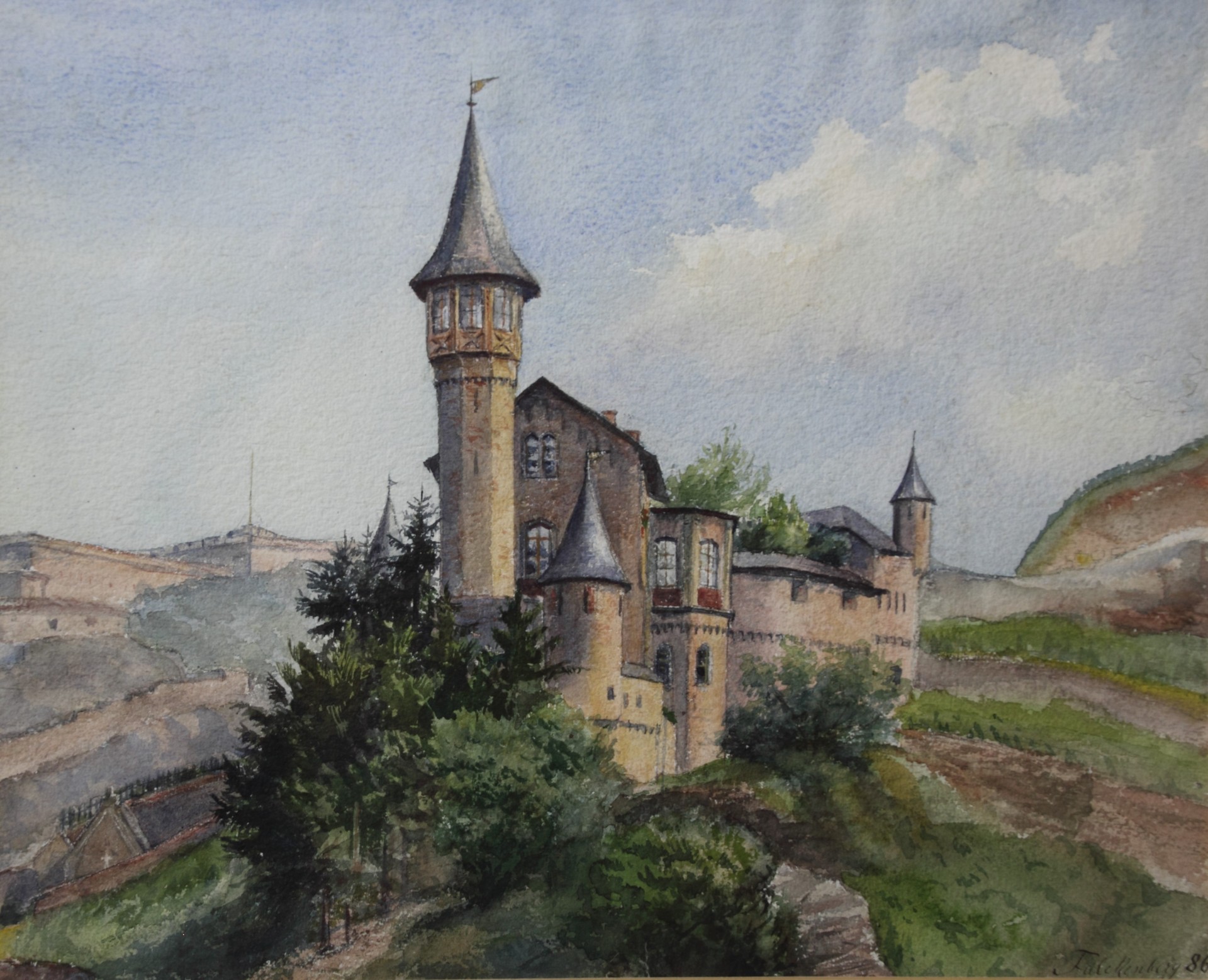 Bertha Falckenberg , Klausenburg, 1886