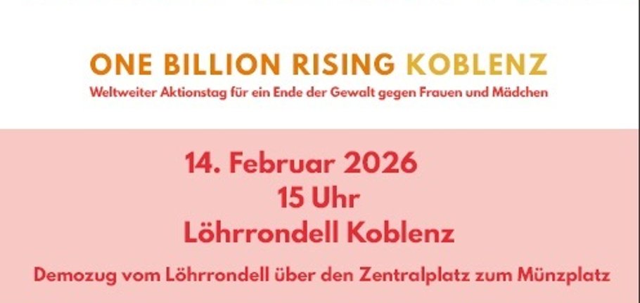 Flyer "One Billion Rising" 