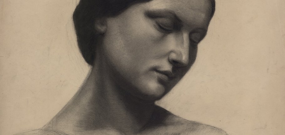 Bertha Falckenberg - Portrait einer jungen Frau - 1885