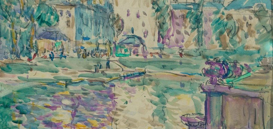 Hans Dornbach (1909) : Garten von Versailles