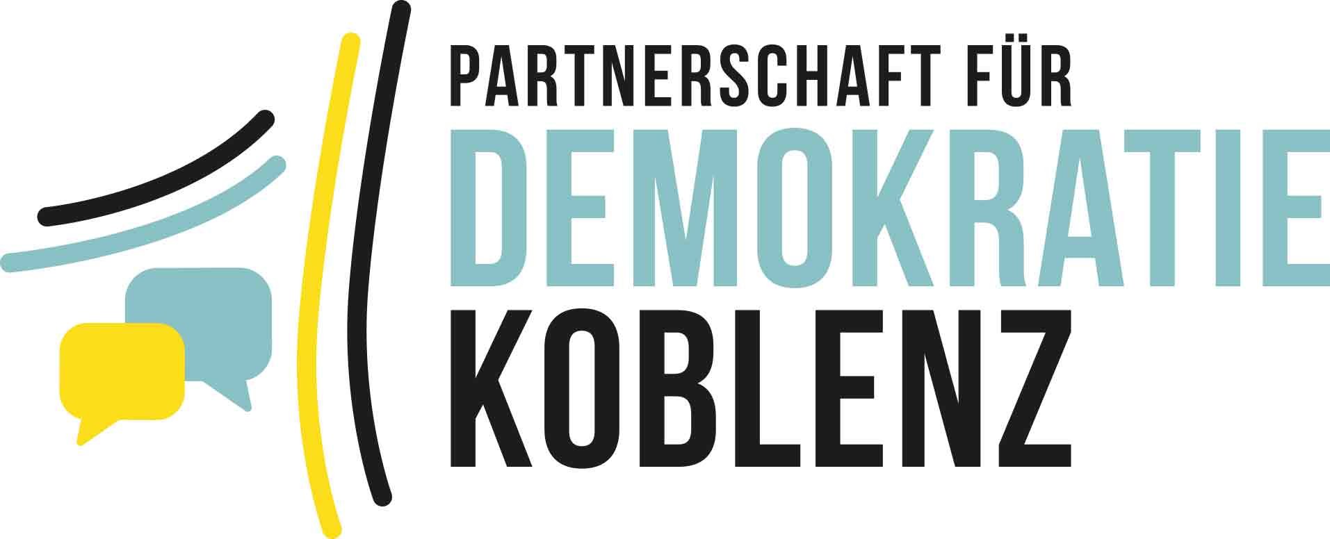 Logo Partnerschaft für Demokratie Koblenz