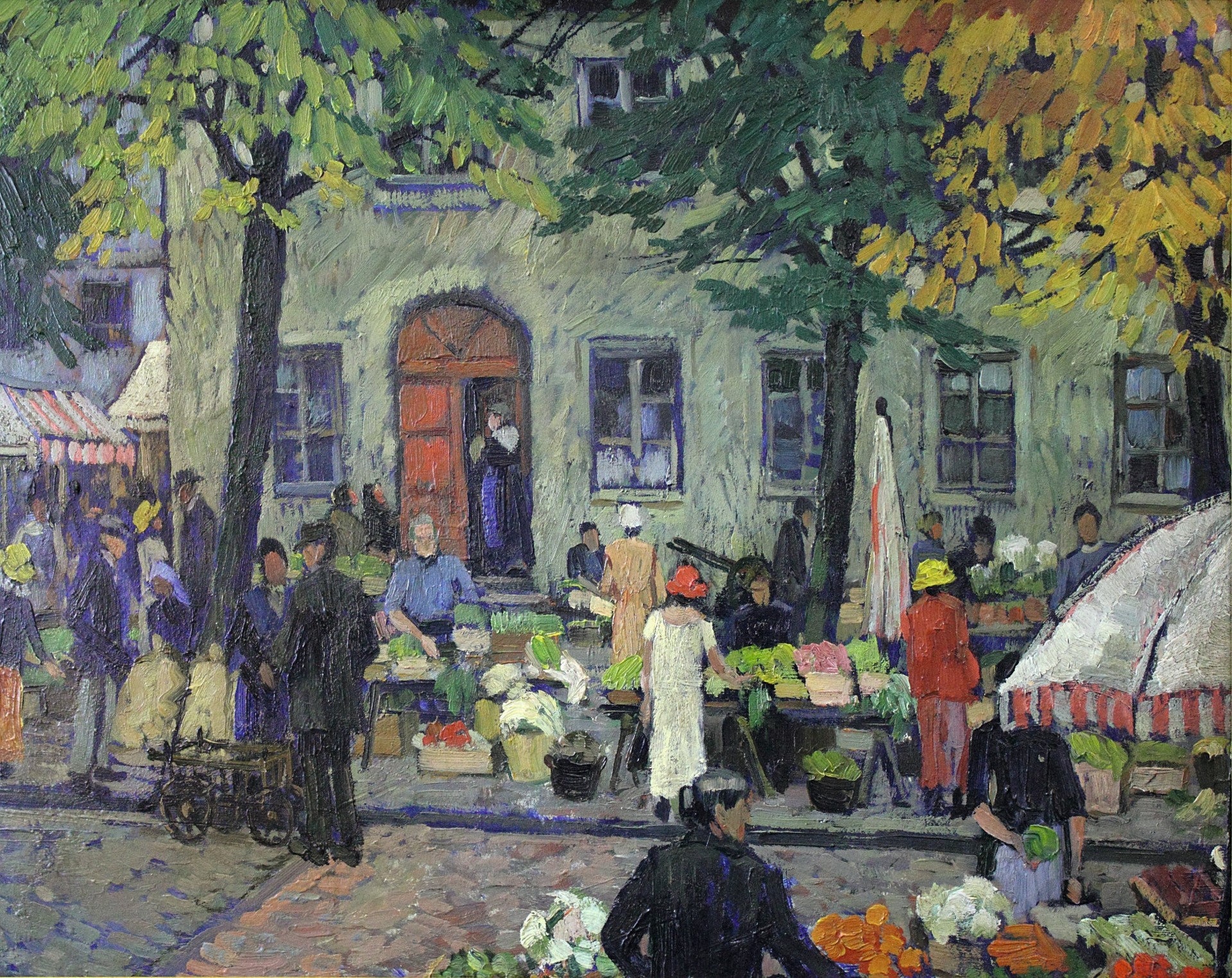 Heinrich Hartung IV | Markt | 1924