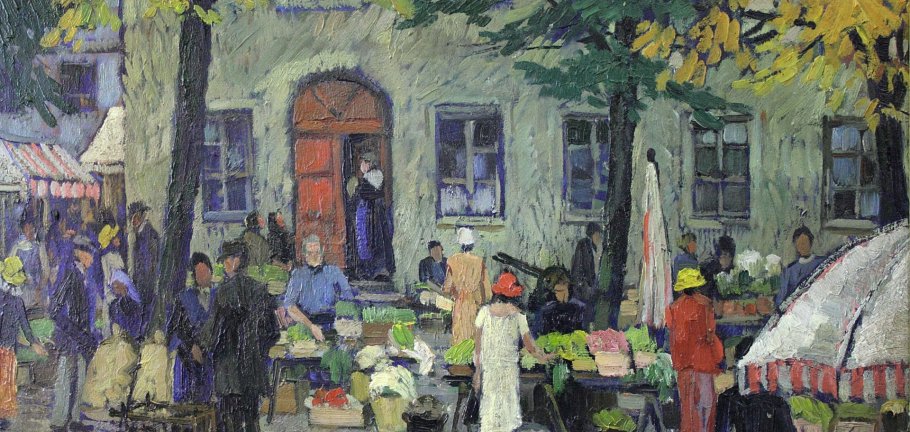 Heinrich Hartung IV | Markt | 1924