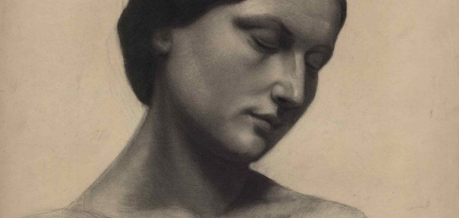 Bertha Falckenberg | Portrait einer jungen Frau | 1885