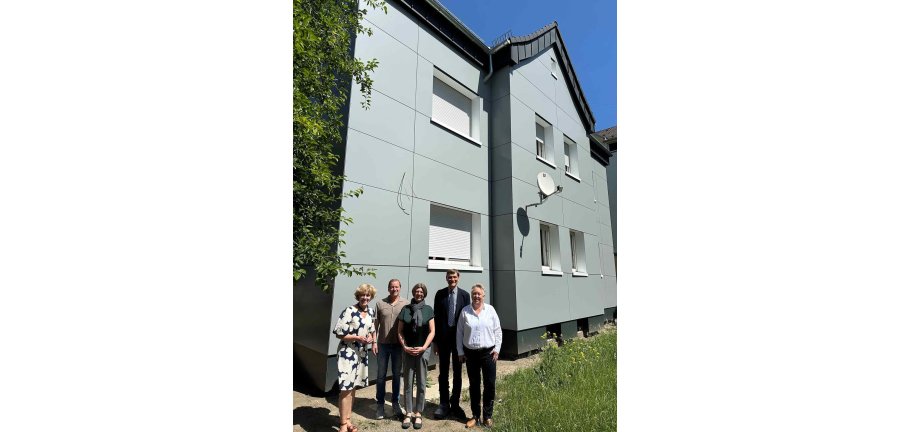 v. l. n. r.: Dr. Dagmar Kranz (zukünftige Bürgermeisterin Stadt Koblenz), Michael Bungarten (Geschäftsführer AWO Kreisverband Koblenz-Stadt e.V.), Cordula Simmons (Else Schütz Stiftung), Dr. Johann Christian Meier (Geschäftsführer Else Schütz Stiftung), Ulrike Mohrs (Bürgermeisterin Stadt Koblenz)