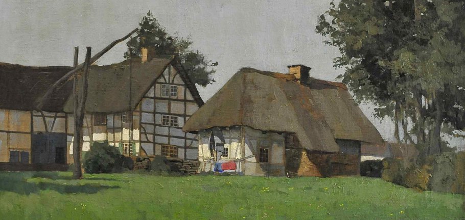 Heinrich Gesemann / Gehöft / 1913