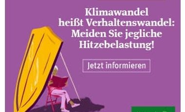 Klimawandel heißt Verhaltenswandel Passen Sie Ihr Verhalten dem Wetter an