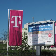 Großflächenplakat Fahrradparkhaus Rübenacher Straße / Metternicher Weg 1