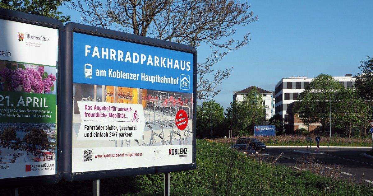 Fahrradparkhaus Stadt Koblenz