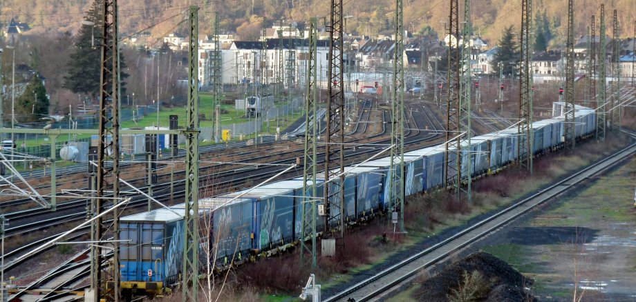 Die durch Bahngleise getrennten Stadtteile Rauental/Moselweiß und Goldgrube sollen durch eine neue Fuß- und Radverkehrsbrücke miteinander verbunden werden. Die durch Bahngleise getrennten Stadtteile Rauental/Moselweiß und Goldgrube sollen durch eine neue Fuß- und Radverkehrsbrücke miteinander verbunden werden.
