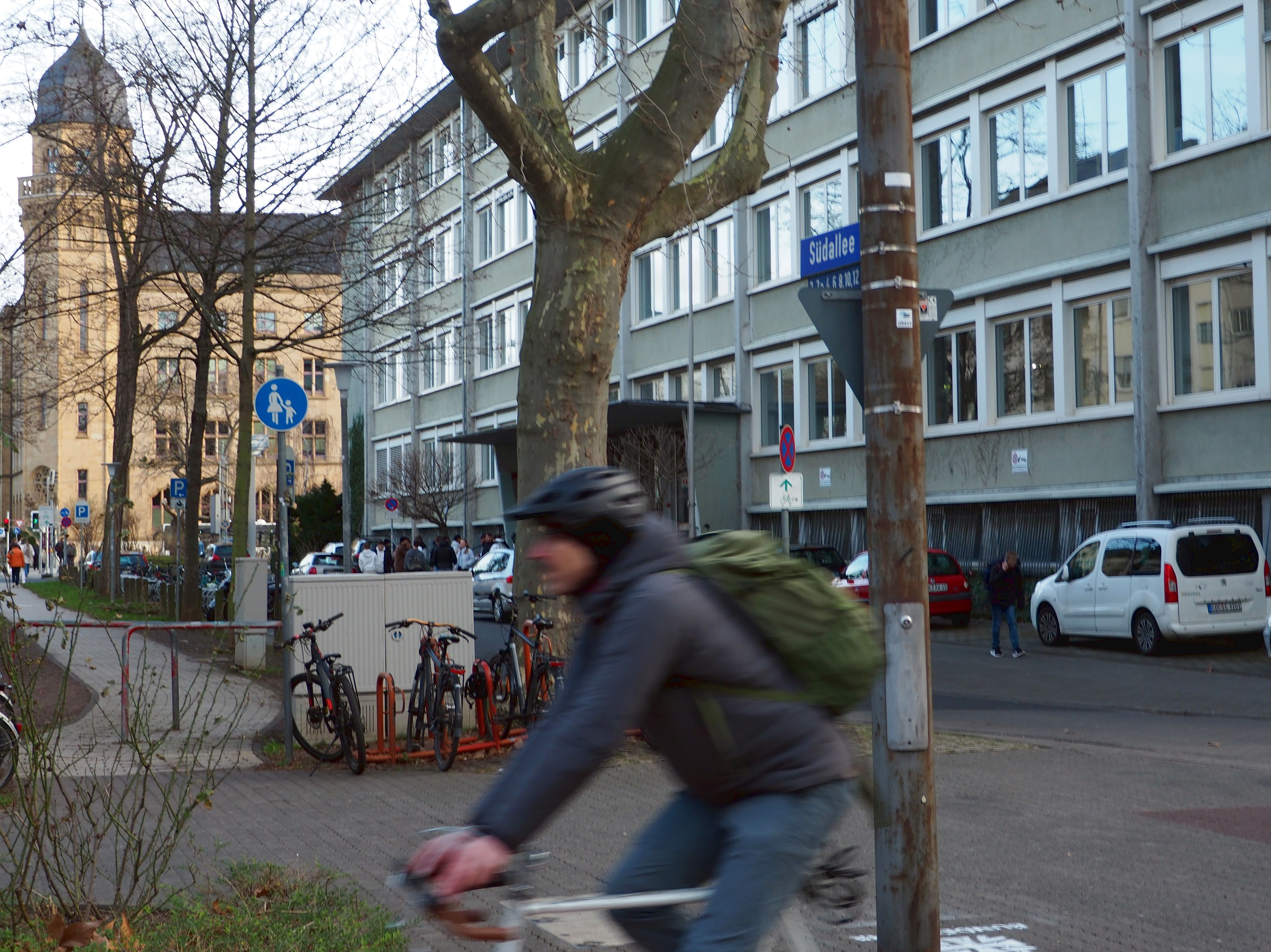 Südallee zwischen Friedrich-Ebert-Ring und Rizzastraße - Die Arbeiten im 1. Bauabschnitt beginnen im März 2024