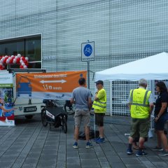 Stand Radverkehr am Tag der Verkehrssicherheit