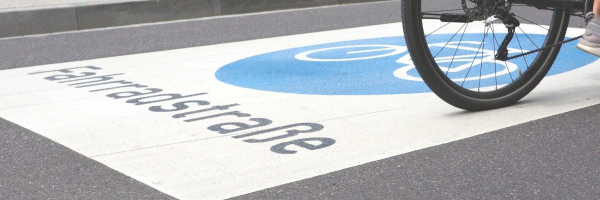 Casinostraße = Fahrradstraße Planzeichnung