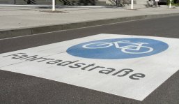 Fahrradstraße Casinostraße Fahrradstraße Casinostraße Piktogramm