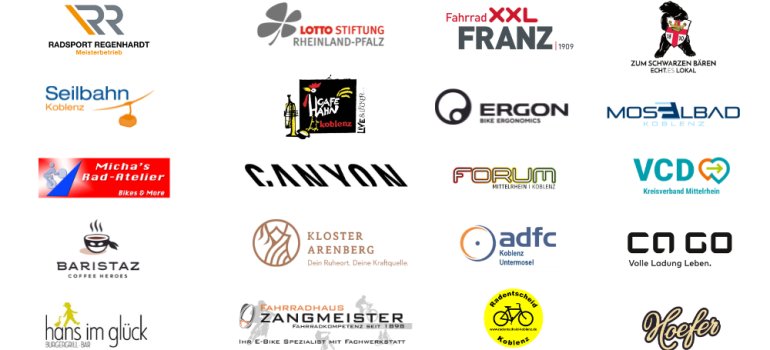 Unsere STADTRADELN-Förderer 2025 - vielen Dank für die wertvolle Unterstützung!