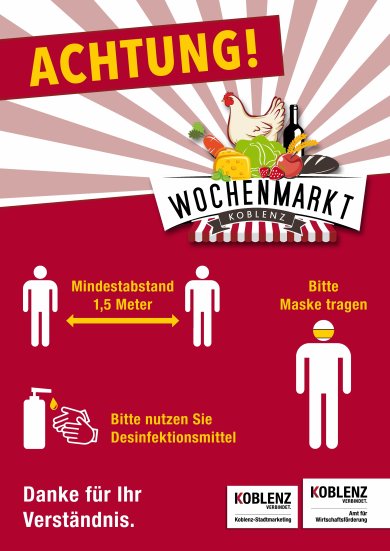 Auch hier gelten die aktuellen Coronaregelungen, Abstand halten und Maske tragen.